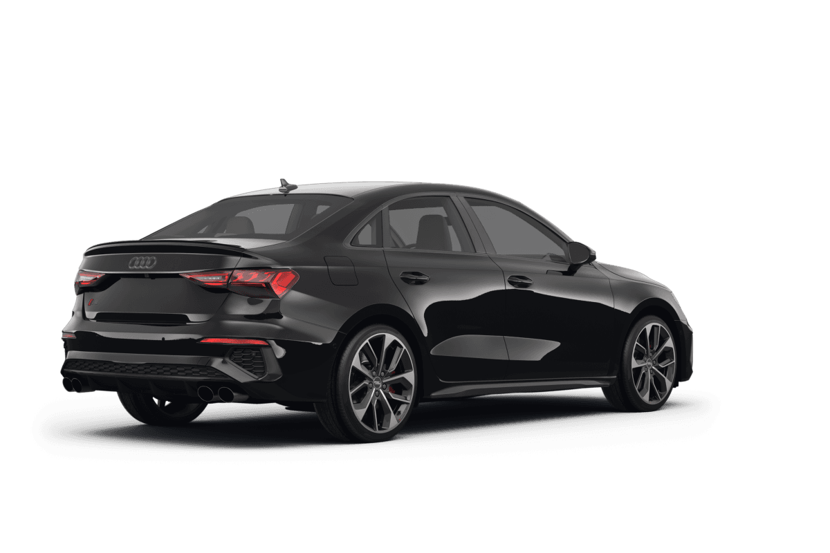 Audi S3 - Back view Audi S3 - Back view