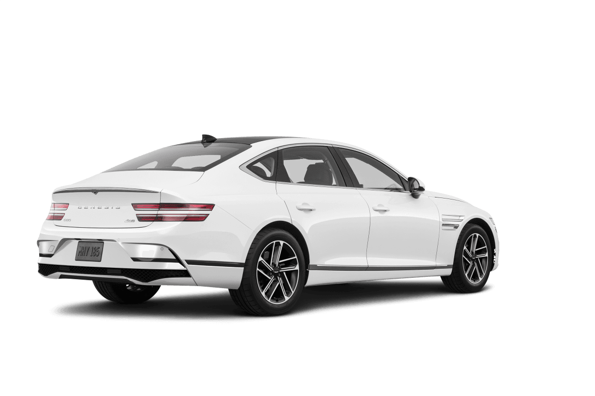 Genesis G80 - Back view Genesis G80 - Back view