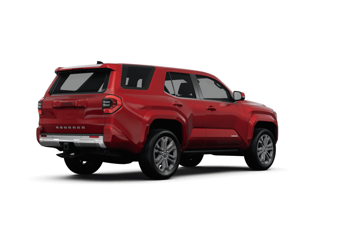 Toyota 4Runner - Back view Toyota 4Runner - Back view