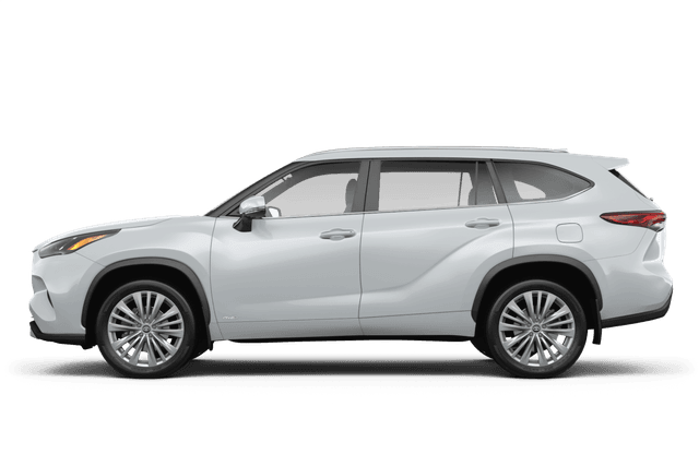Toyota Highlander Hybrid - Side view Toyota Highlander Hybrid - Side view